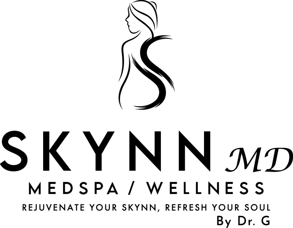 SkinMD Medspa wellness logo popup | SKYNN MD in Holly Springs, NC