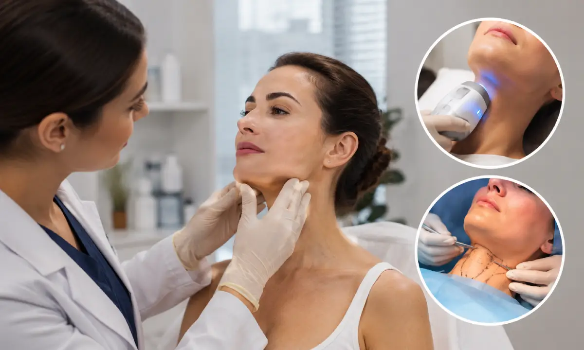 Which Treatment Is Best for Saggy Neck Skin_ Non-Surgical vs Surgical Options _ Skynn MD