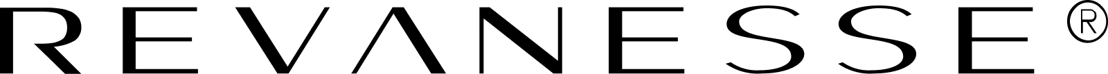 a black background with a black square Revanesse-Logo_Light in Holly Springs, NC
