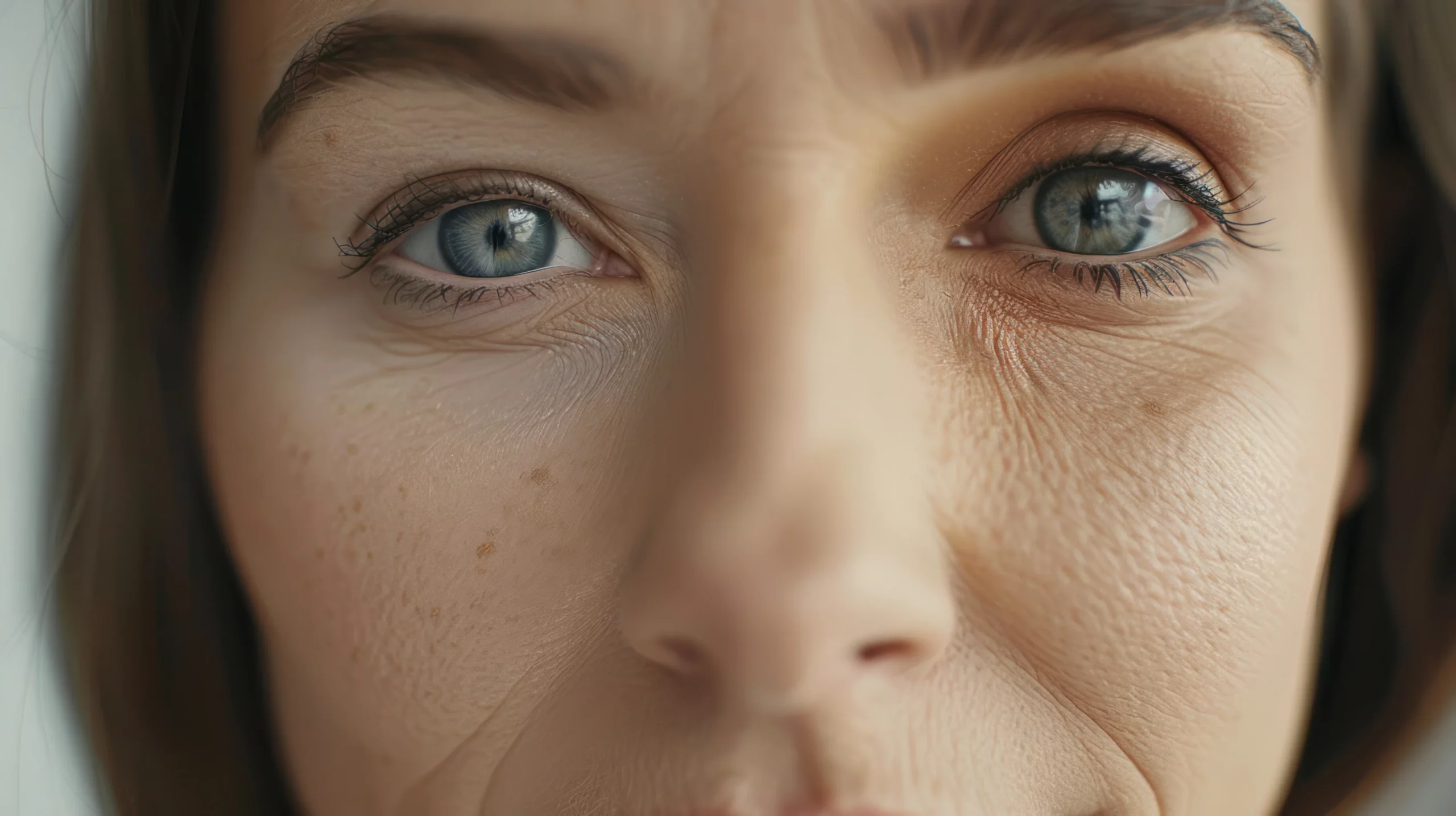 Close up of a woman's face, Reduces the appearance of fine lines and wrinkles in Holly Springs, NC
