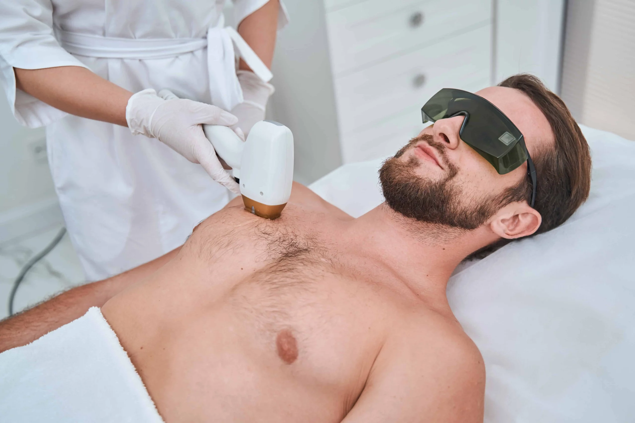 Back & Chest Laser Hair Removal Service in Holly Springs